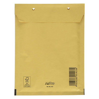 Plic antisoc Airpro Brown E15 cu folie cu bule, dimensiune 275x240 mm, ideal pentru expedierea produselor fragile prin curierat.