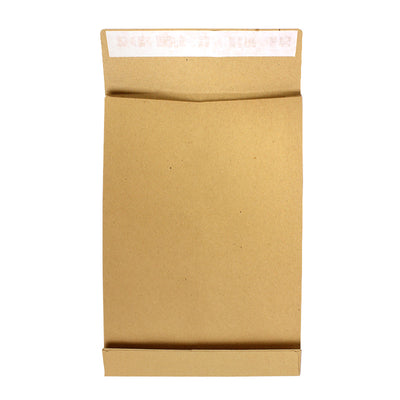 Plic B5 (175*250 mm) kraft, siliconic cu burduf 3 cm 120 gr/mp