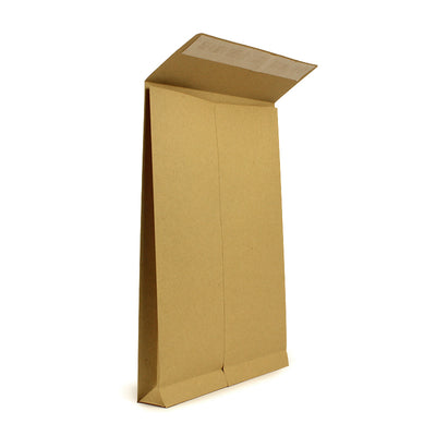 Plic B5 (175*250 mm) kraft, siliconic cu burduf 3 cm 120 gr/mp