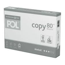 Hartie copiator A4, 80g/mp, 500 coli/top, clasa A, POL Copy