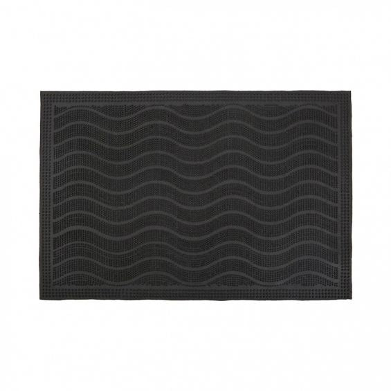 Covor intrare dreptunghiular cauciuc 60x40cm