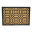 Covor intrare dreptunghiular cocos si cauciuc 60x40cm