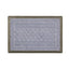 Covor intrare dreptunghiular mocheta si cauciuc 60x40cm