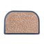 Covor intrare semioval textil/cauciuc 60x40cm