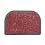 Covor intrare semioval textil/cauciuc 60x40cm