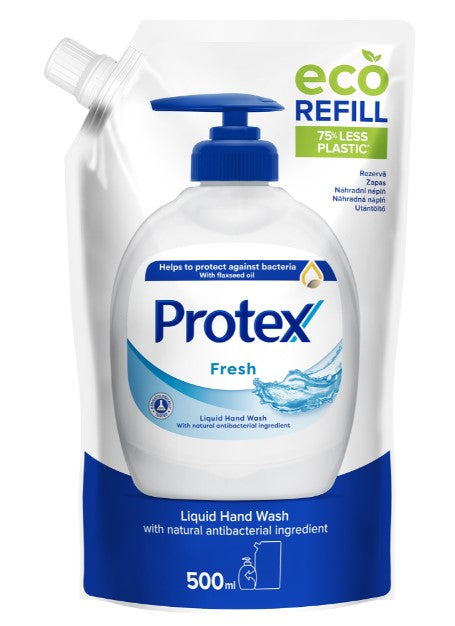 Sapun Lichid Antibacterian Protex Rezerva 500Ml - Fresh