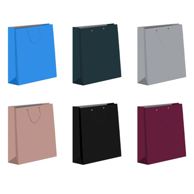 Punga cadou unicolora, 17.5x24x8 cm