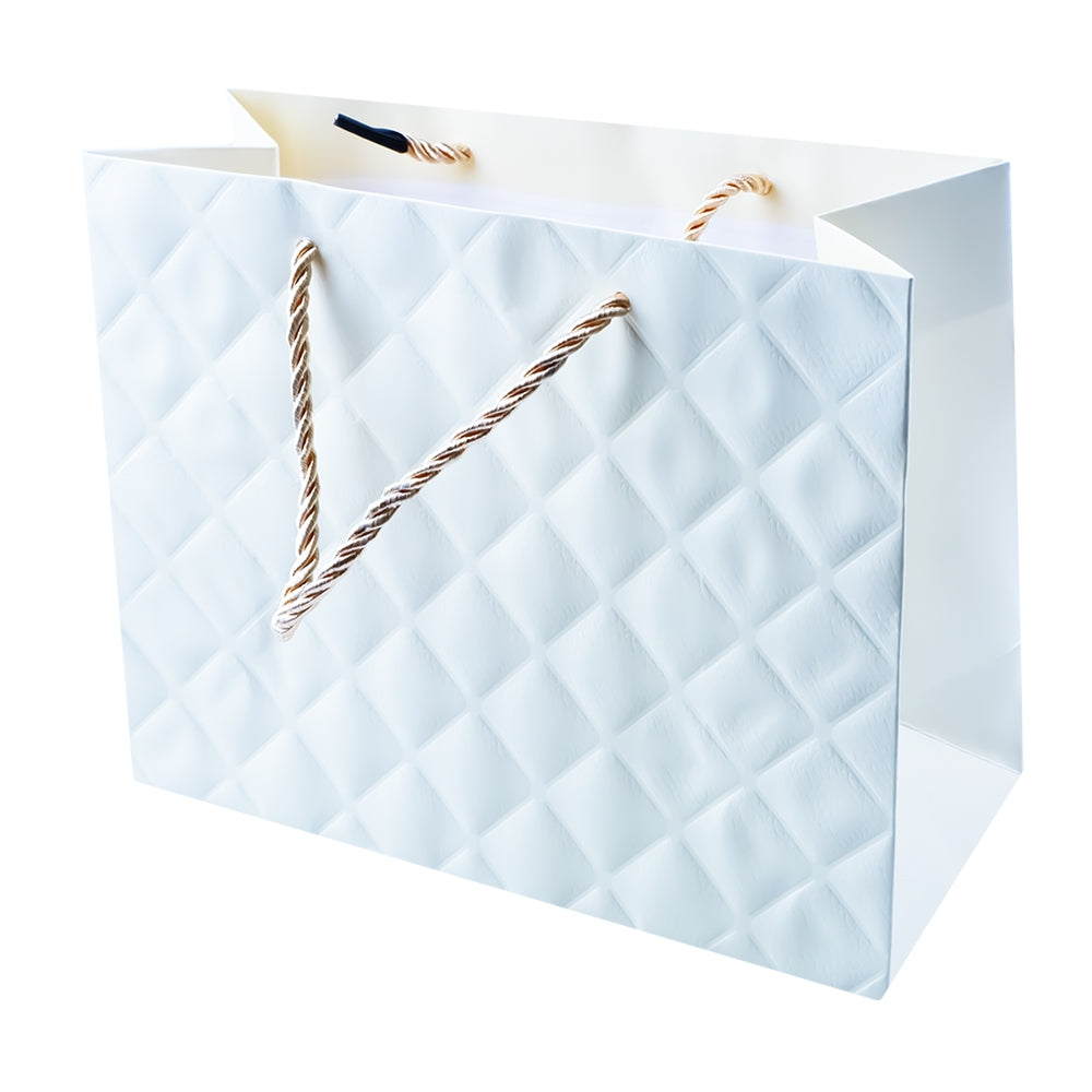 Punga cadou unicolora, premium, 23x18x10cm