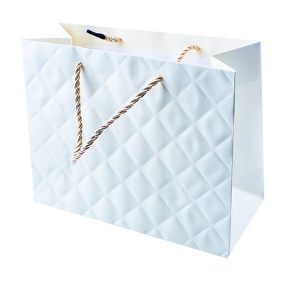 Punga cadou unicolora, premium, 23x18x10cm