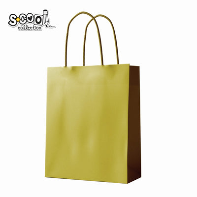 Punga hartie Craft, aurie, 18x23x10 cm, 150 gr - S-COOL