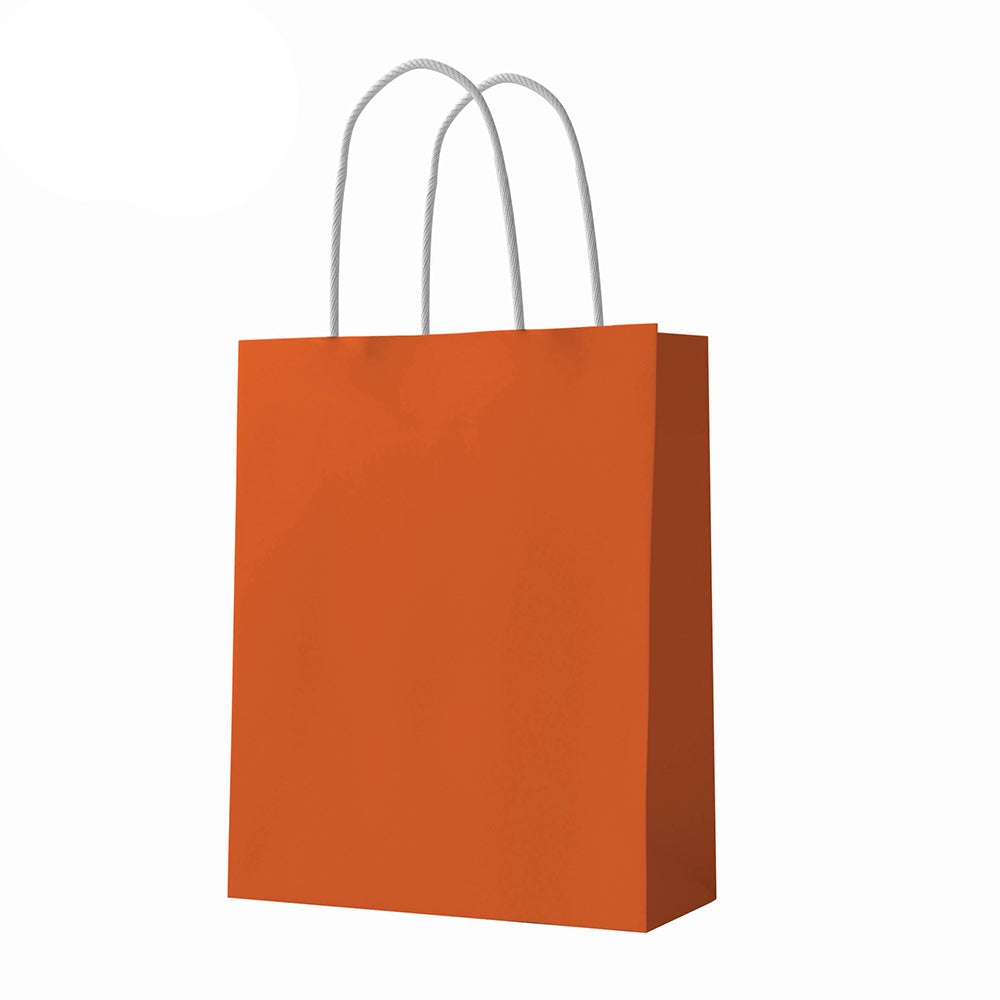 Punga hartie Craft, portocalie, 26x32x12 cm, 150 gr - S-COOL