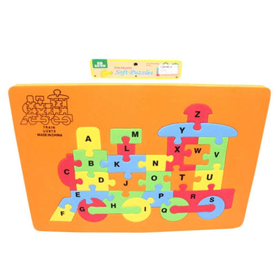 Puzzle EVA, incastru, Trenulet