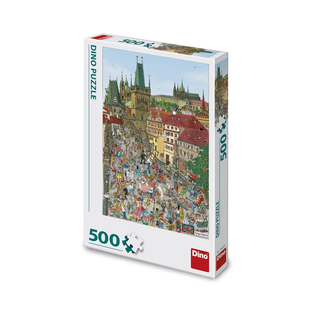 Puzzle 500 piese, Tower Bridge - DINO TOYS