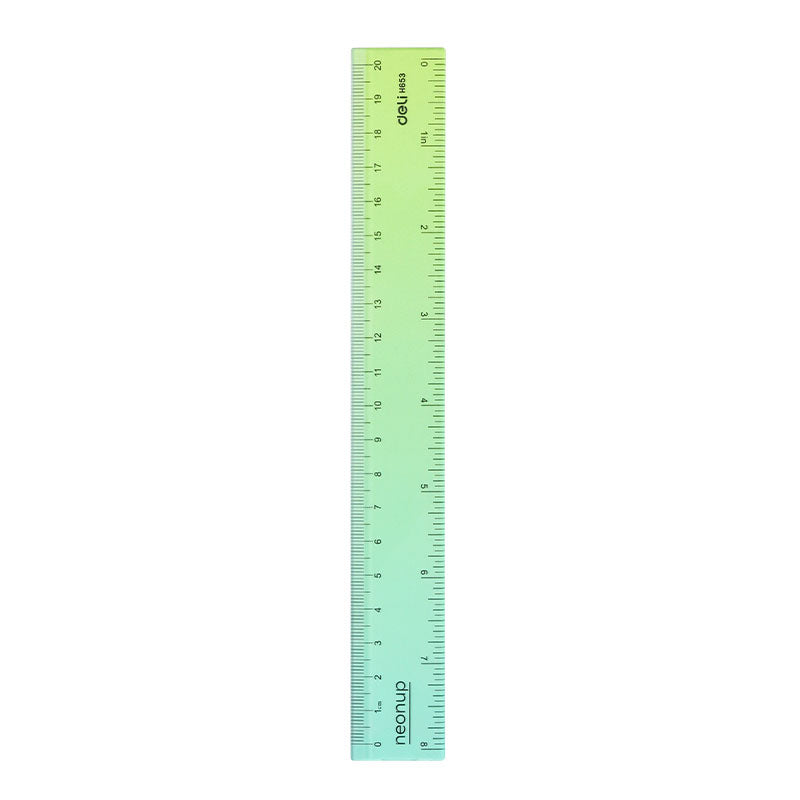 Rigla 20 Cm Gradient Neonup Deli