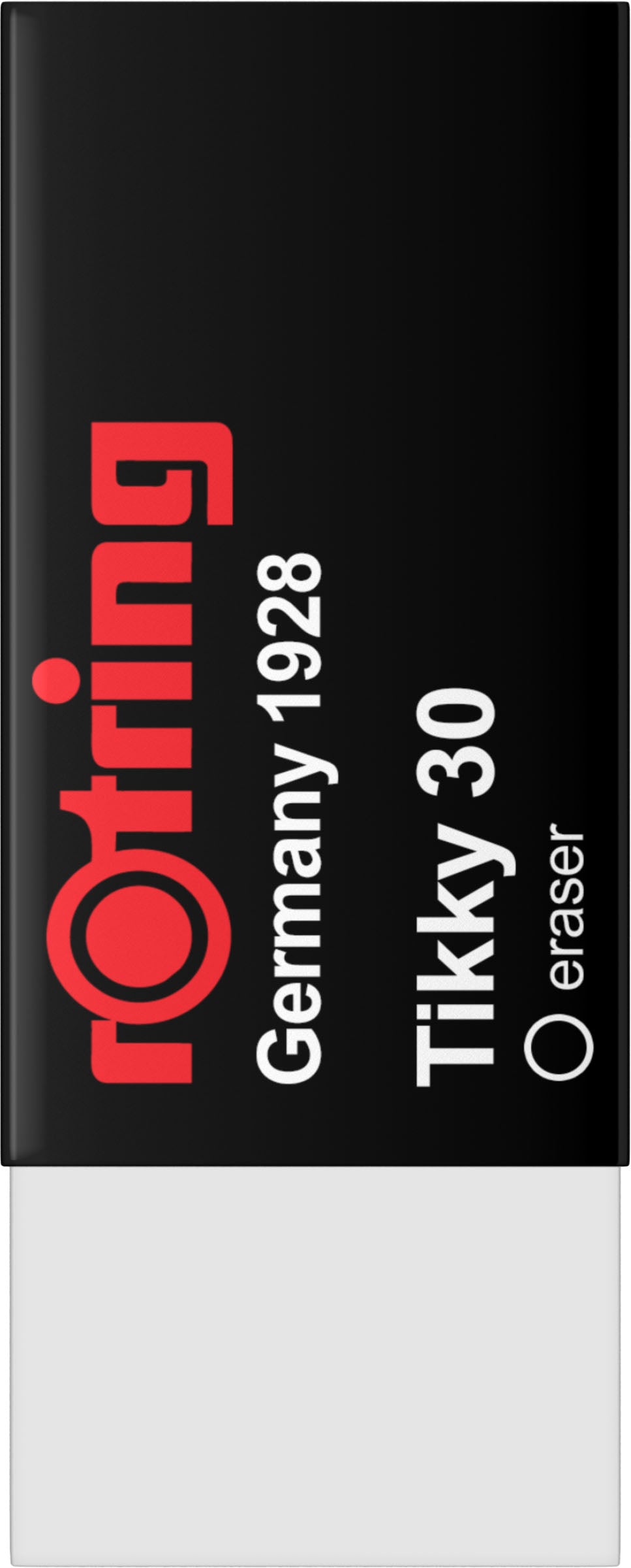 Radiera Rotring Tikky 30 alba dreptunghiulara pentru stergere creion grafit fara urme 41x17x12mm