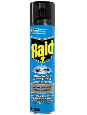 Insecticid aerosol muste si tantari Raid 400ml