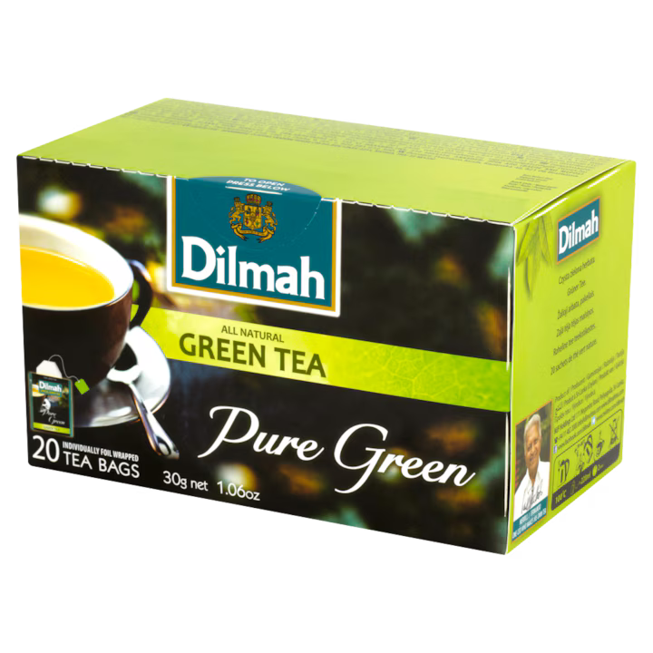 Ceai Dilmah Ceai verde pur 20x1,5g