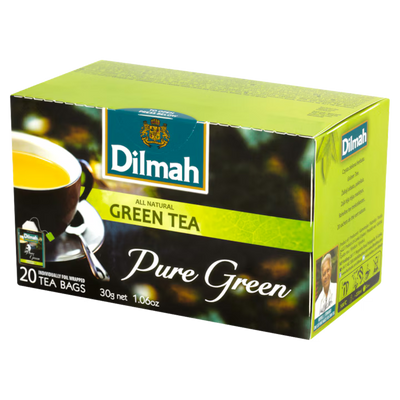 Ceai Dilmah Ceai verde pur 20x1,5g