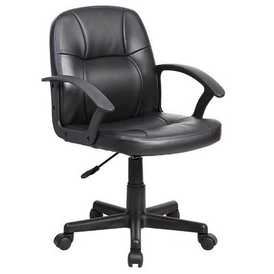 Scaun de birou ergonomic Minsk piele ecologica  Negru