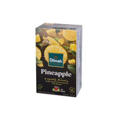 Dilmah Ceai negru aromatizat cu ananas, Dilmah, 20 pliculete x 1,5 g, Ceylon