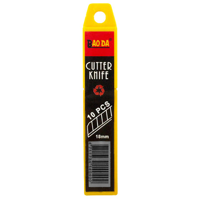 Rezerva pentru cutter 18 mm 10 buc/set Willgo