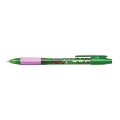 Roller Bic Illusion Gel Termosensibil Verde 0.7Mm Bic