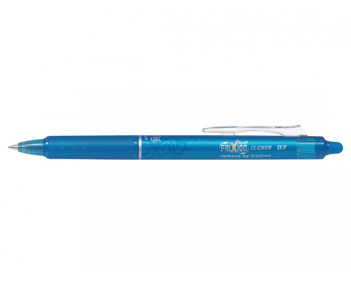 ROLLER 0.7MM ALBASTRU DESCHIS CLICKER FRIXION PILOT