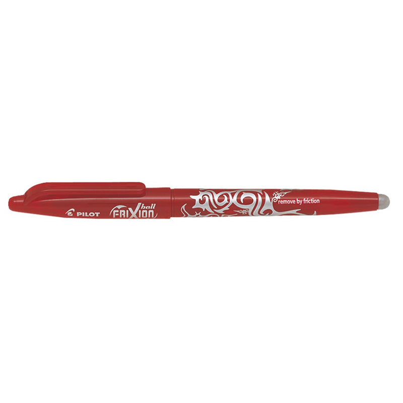 Roller gel, 0.7mm, cu radiera de stergere Frixion Ball Pilot - rosu
