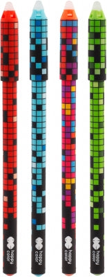 Roller gel reîncărcabil cu cerneală termosensibilă Pixi Happy Color de 0.5 mm cu design modern și radieră integrată
