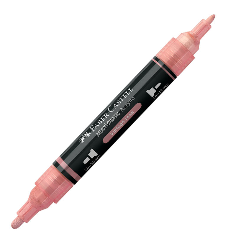 Marker Acrilic Multimark Cul. 304 Roz Vintage Faber-Castell