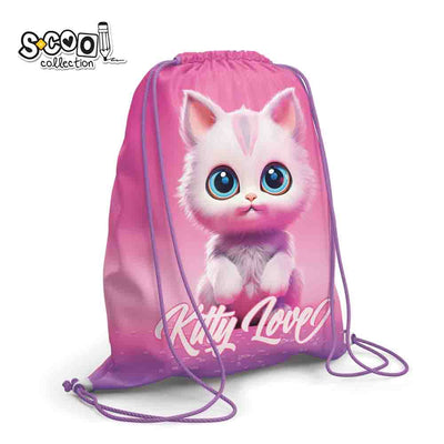 Sac sport KITTY LOVE, 46x35.5 cm - S-COOL