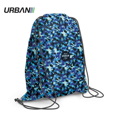 Sac sport Urban, GREEN PIXELS, 42x34 cm - S-COOL