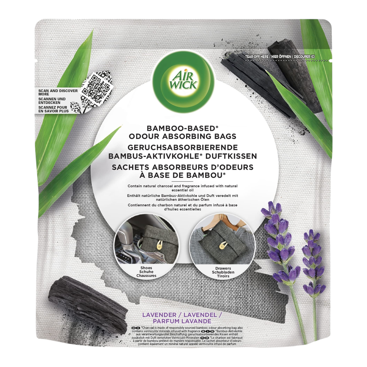 Saculet parfumat lavanda Airwick 170g