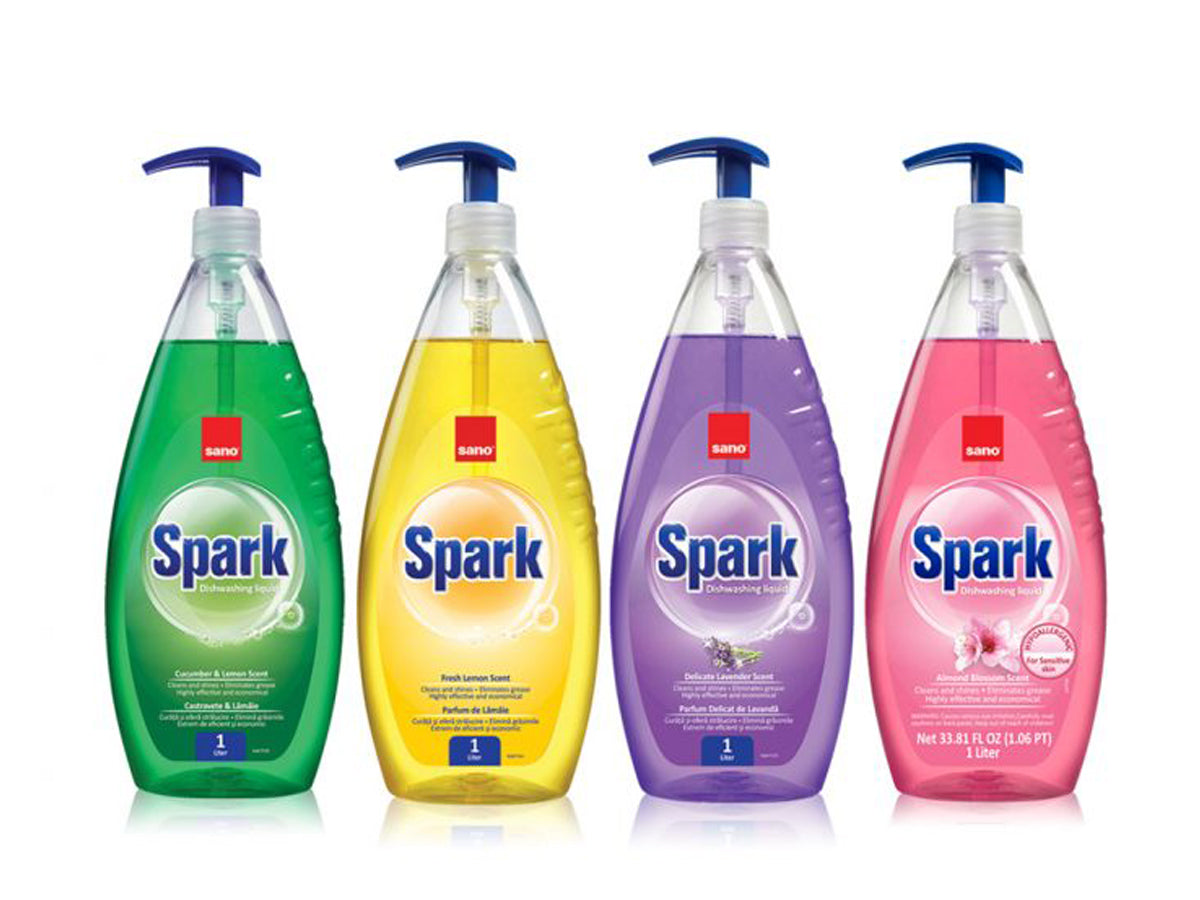 Detergent vase lichid Sano spark  1l