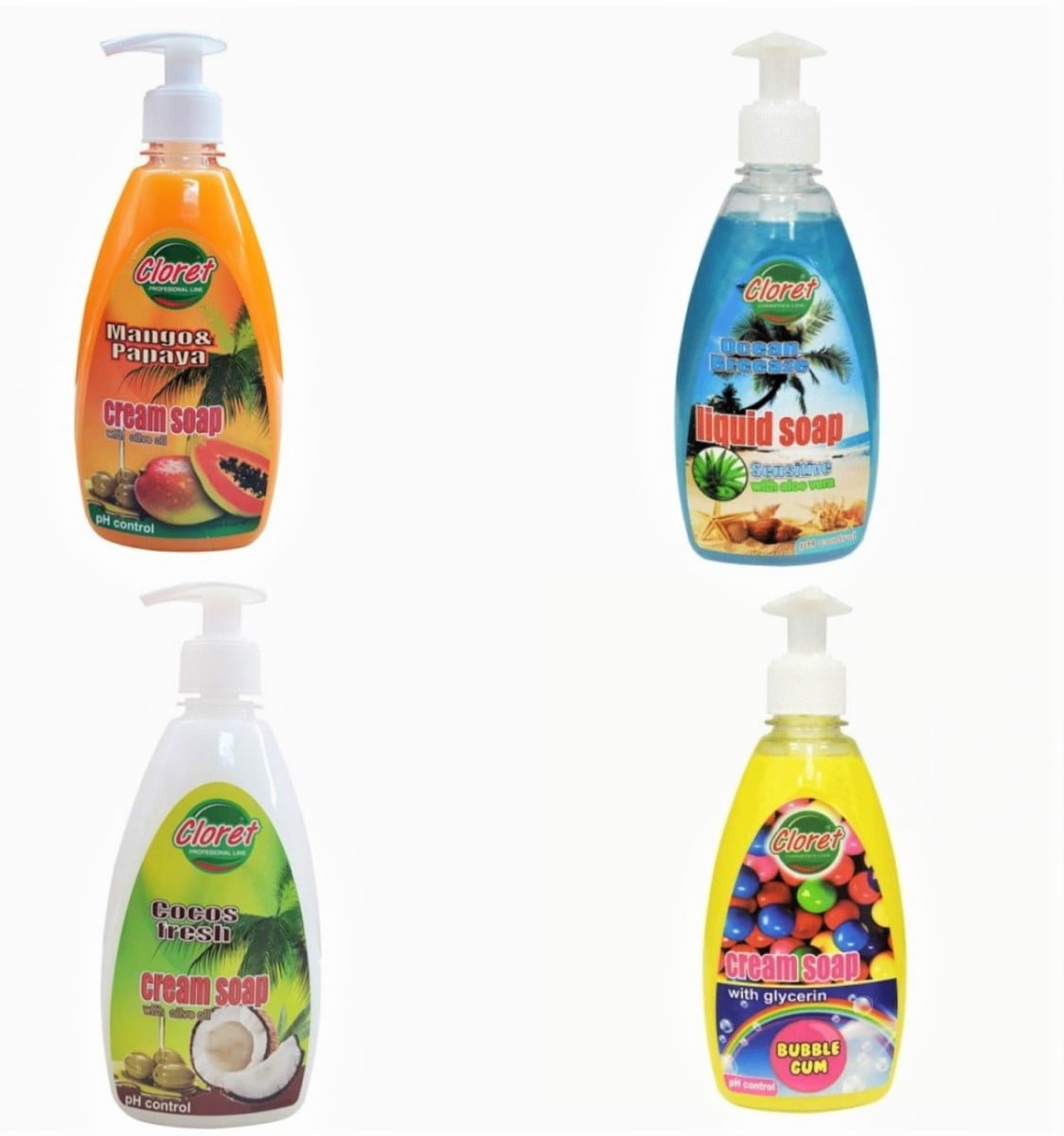 Sapun lichid Cloret  500ml cu pompita