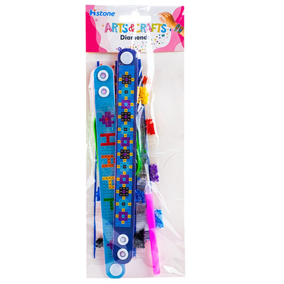 Set creativ: Bratari cu diamante, 2 buc/set, 2x20.5 cm