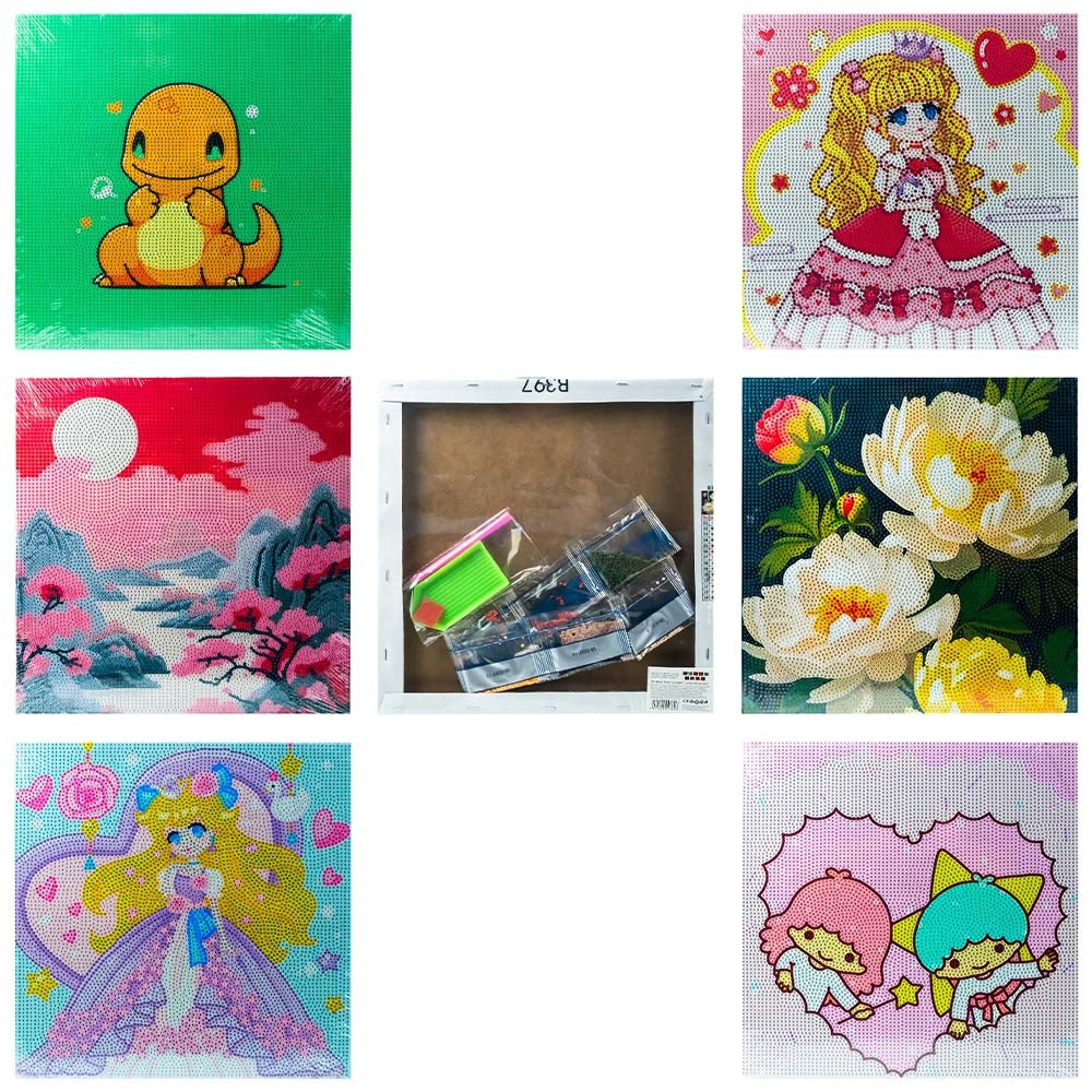 Set creativ, Mozaic cu diamante, 30x30cm