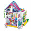 Set de constructie Girl's Dream, 730 piese, Vila familiei