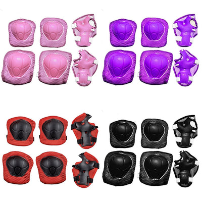 Set Protectie, Cotiere + Genunchiere Roz Pal
