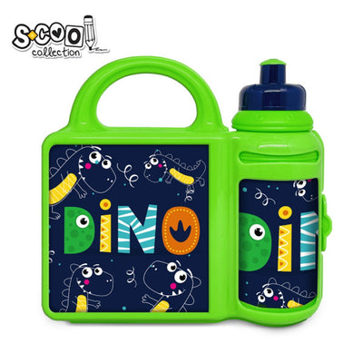 Set: Sticla apa + cutie sandwich, Dino - S-COOL