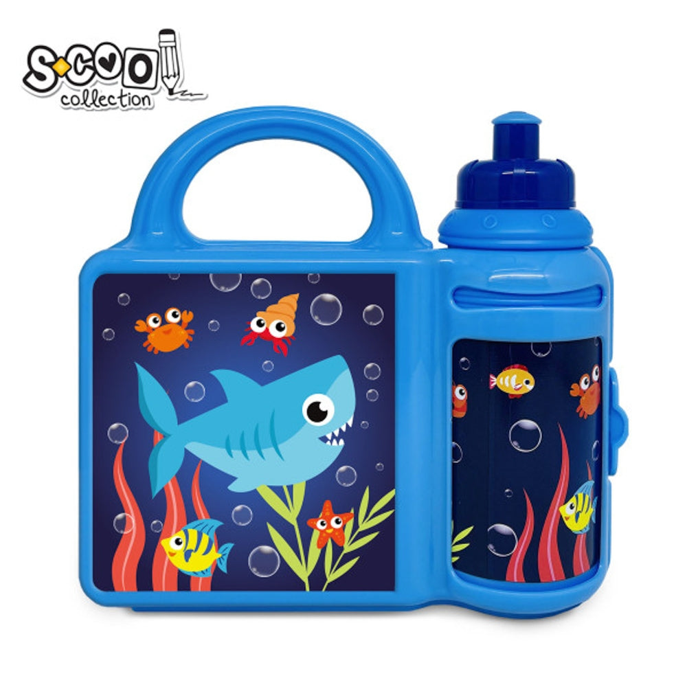 Set: Sticla apa + cutie sandwich, Shark - S-COOL
