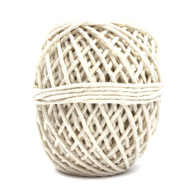 Grămada de sfoară din bumbac 100% de 100g, fir de 0.3 mm, ideală pentru uz casnic, agricol, industrial și ambalare