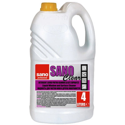 Solutie curatat geamuri SanoClear rezerva 4l