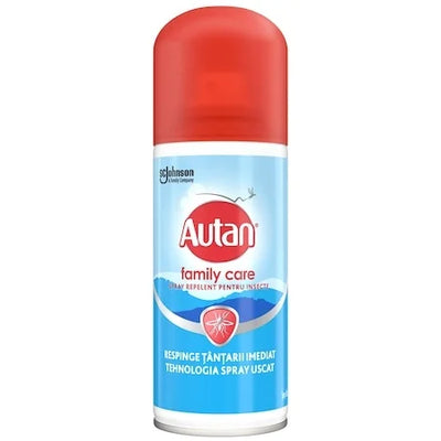 Spray impotriva tantarilor Family Care, 100 ml, Autan