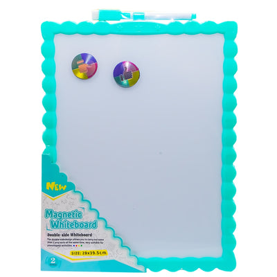 Tablita magnetica, 2 fete + organizator, 28x39,5 cm