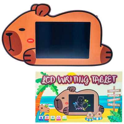 Tablita pentru scris, LCD, 17x12 cm, cu baterii rama castor