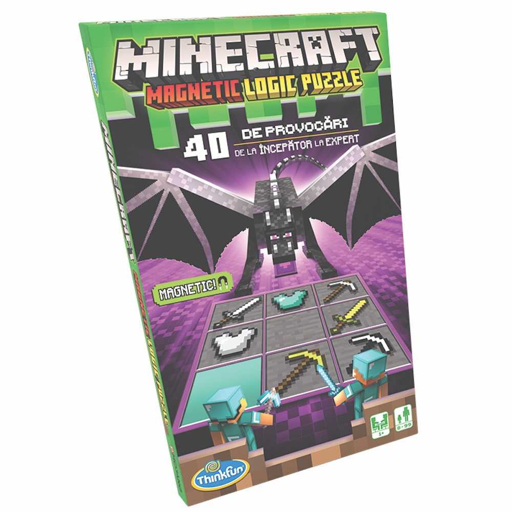 Joc logica - Minecraft Magnetic, lb. romana, Thinkfun