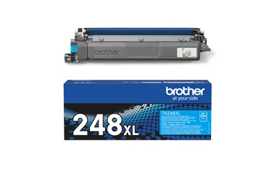 Toner Brother TN-248XLC, Original, Cyan (Albastru), 2.3k pagini