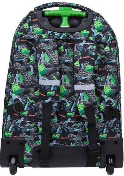 Rucsac troller CoolPack Alan Monster Team 28 litri cu compartiment laptop organizator si roti cauciuc material impermeabil