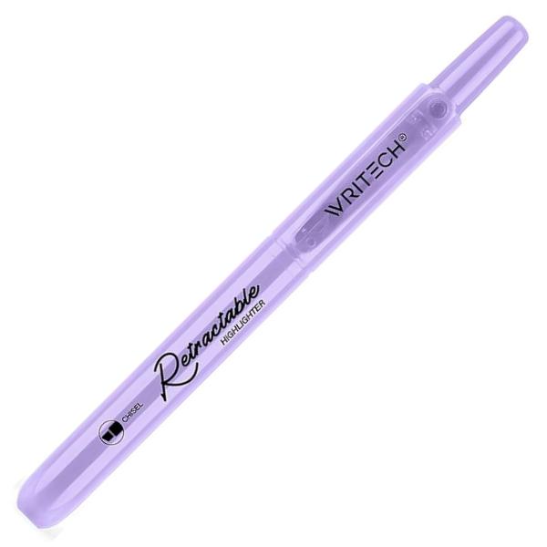 Textmarker Retractabil Writech Pastel Liliac